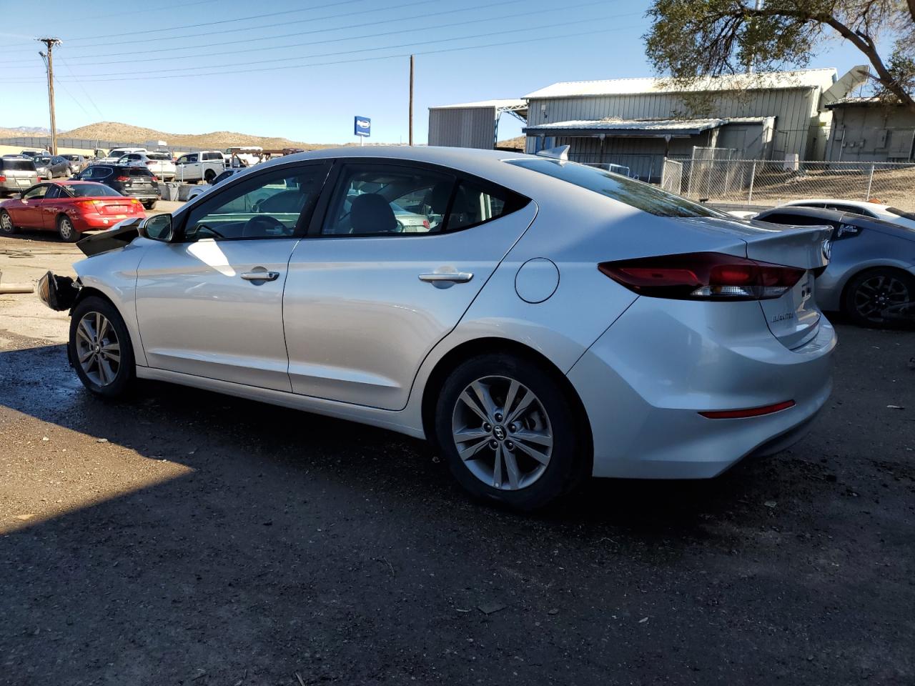 2018 Hyundai Elantra VIN 5NPD84LF2JH299870 Copart auction photo, front end damage thumbnail 2