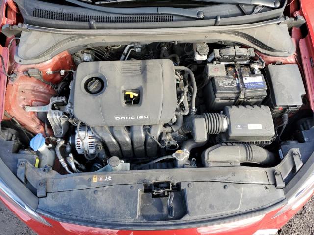 2017 Hyundai Elantra VIN 5NPD84LFXHH009398 Copart auction photo, undercarriage damage thumbnail 11