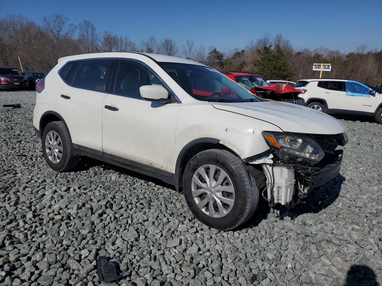 2016 Nissan Rogue VIN 5N1AT2MT8GC834632 Copart auction photo, front end damage thumbnail 4