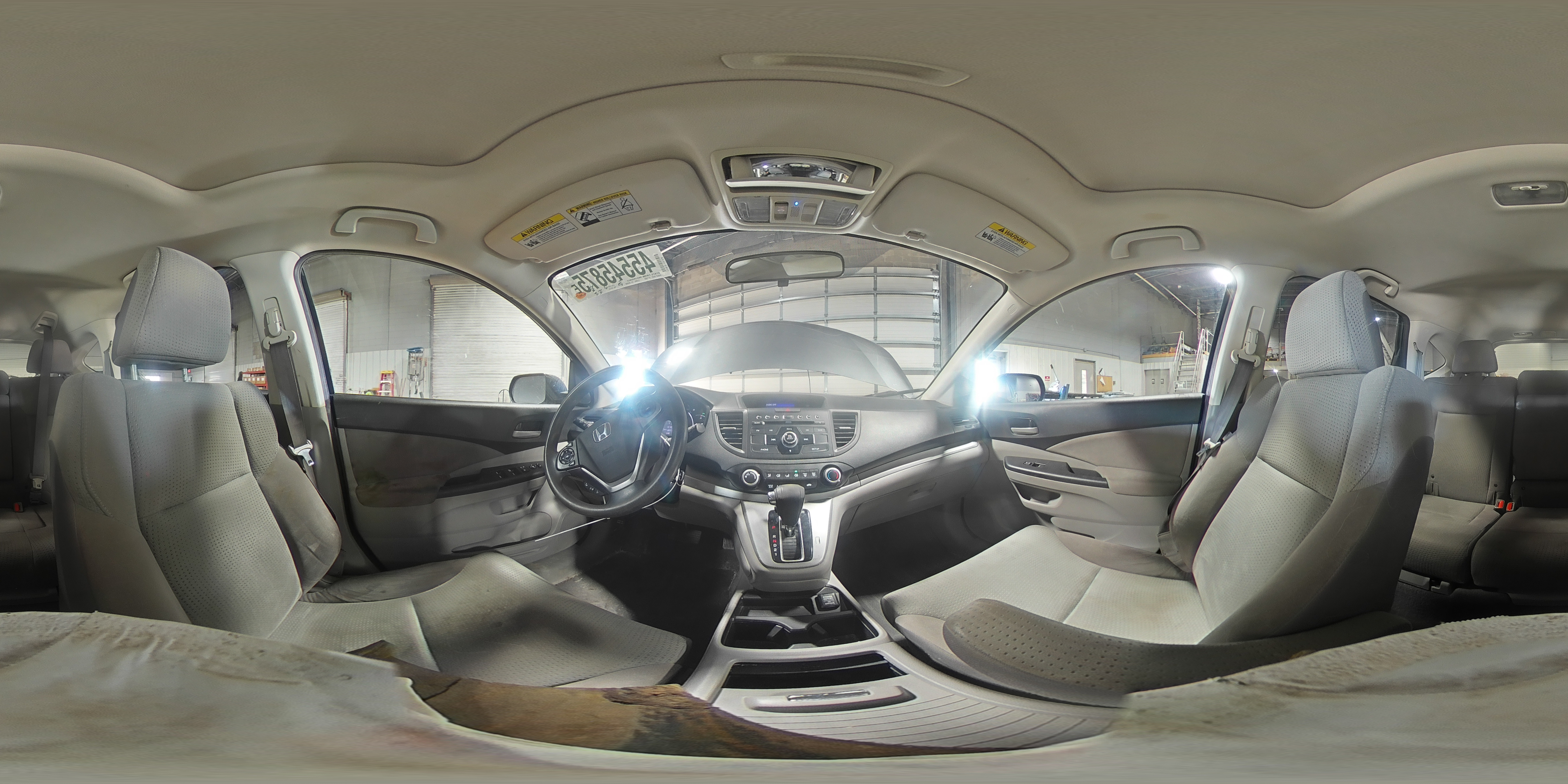 2012 Honda CR-V VIN 2HKRM4H58CH619116 Copart auction photo, side damage thumbnail 13