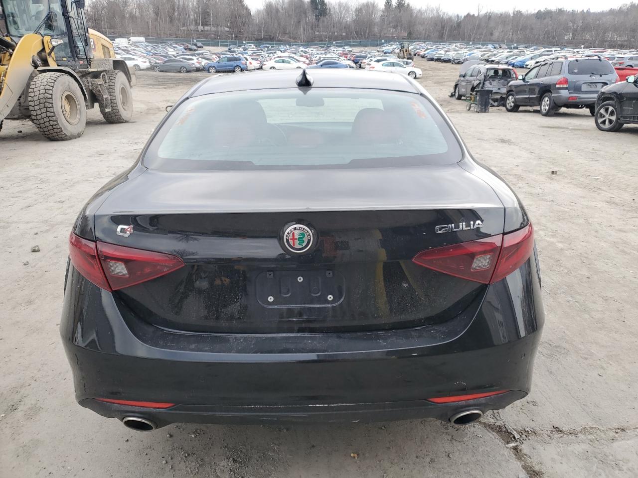 2018 Alfa Romeo Giulia VIN ZARFAEEN7J7572383 Copart auction photo, all over / undercarriage damage thumbnail 6