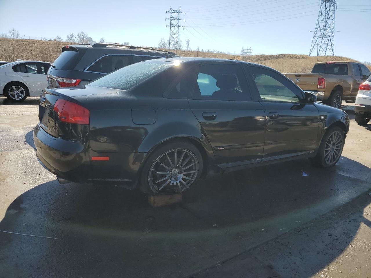2007 Audi A4 VIN WAUEF78E17A134479 Copart auction photo, side damage thumbnail 3