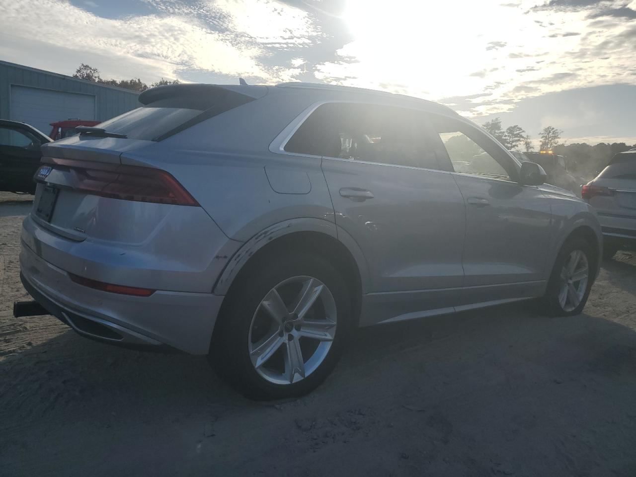 2021 Audi Q8 VIN WA1AVAF14MD033927 Copart auction photo, water/flood damage thumbnail 3