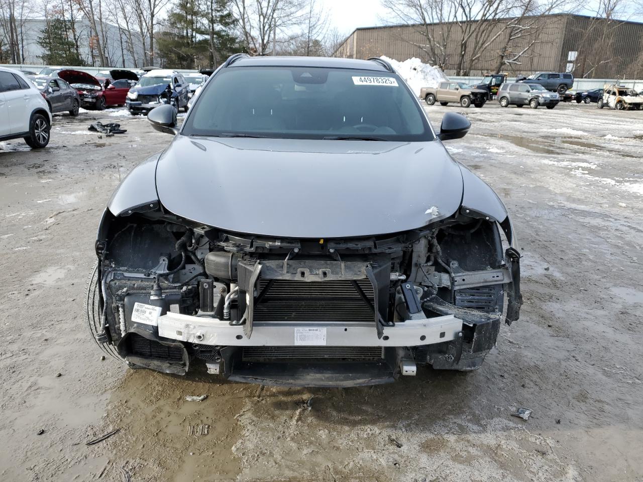 2019 Alfa Romeo Stelvio VIN ZASPAKBN0K7C56849 Copart auction photo, front end damage thumbnail 5