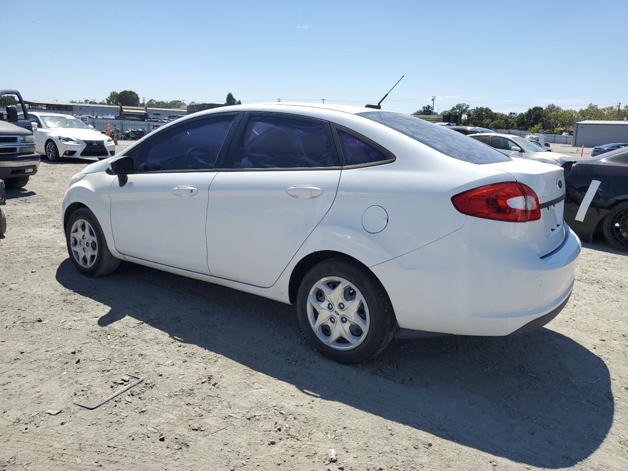 2013 Ford Fiesta VIN 3FADP4AJ3DM111257 Copart auction photo, mechanical damage thumbnail 2