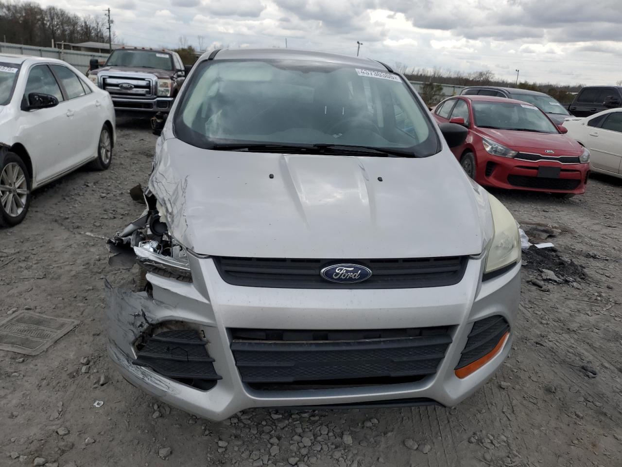 2016 Ford Escape VIN 1FMCU0F71GUB30065 Copart auction photo, front end / side damage thumbnail 5