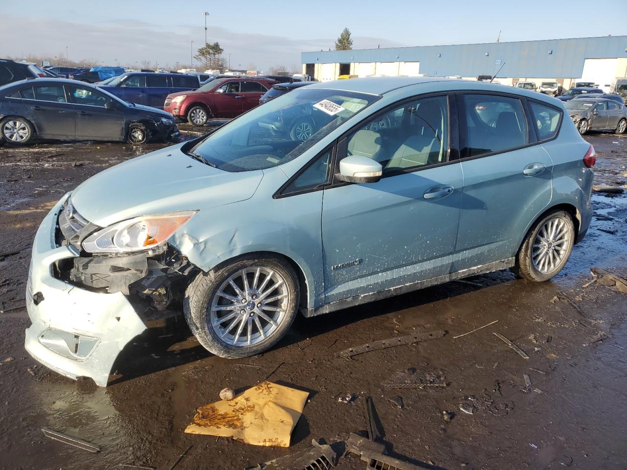2013 Ford C-MAX VIN 1FADP5AU4DL519672