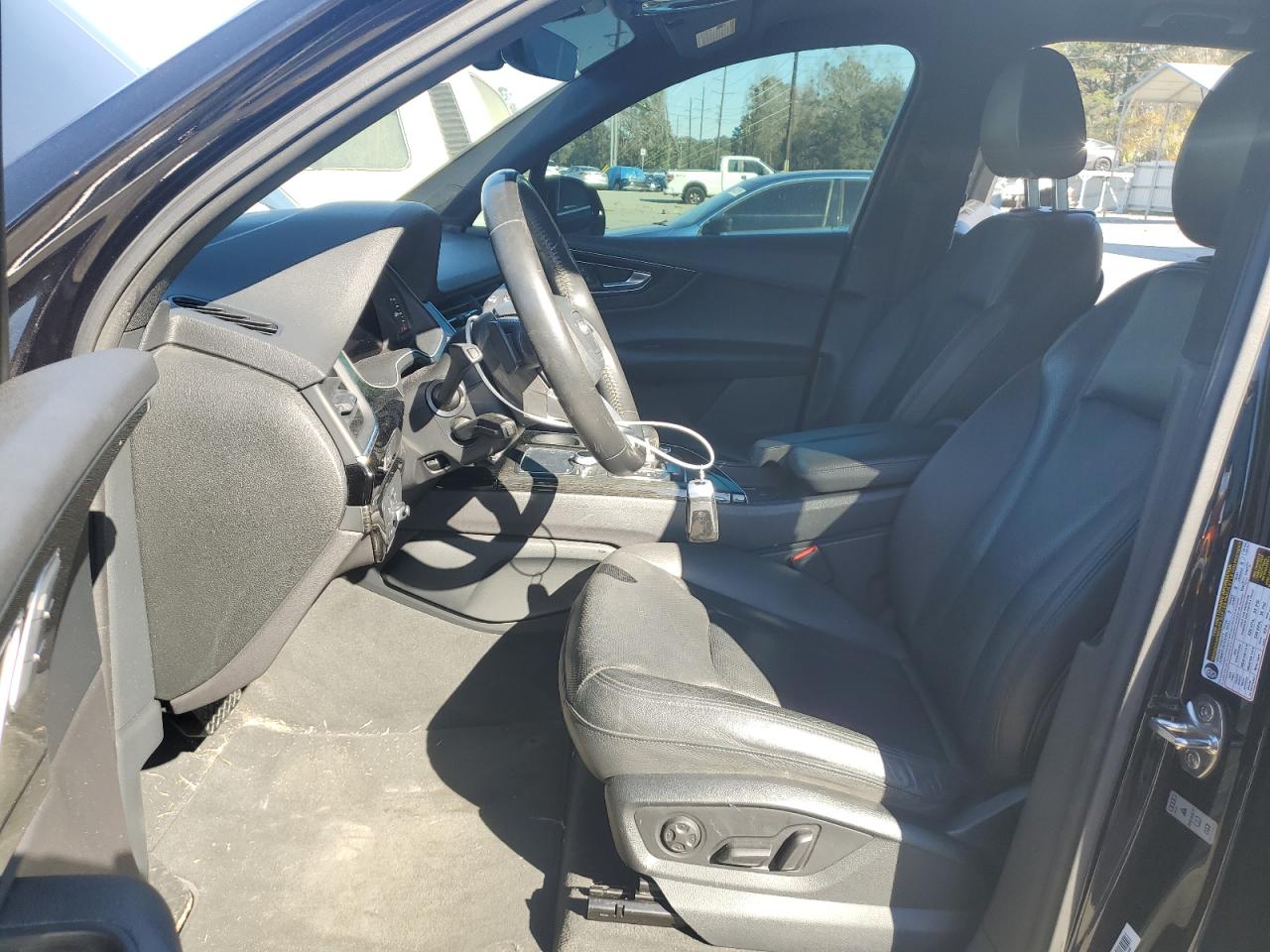 2017 Audi Q7 VIN WA1LAAF72HD035562 Copart auction photo, front end / side damage thumbnail 7