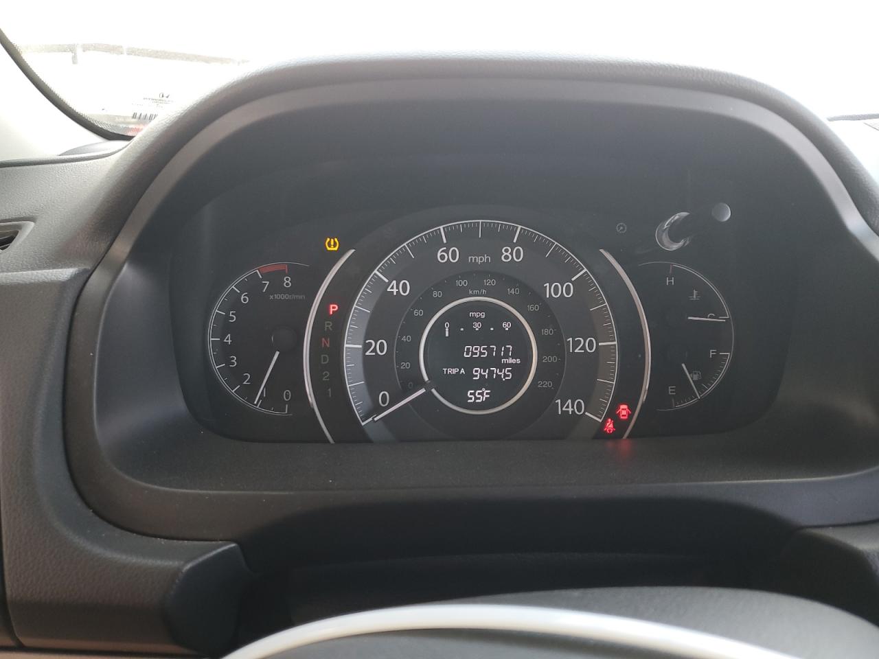 2014 Honda CR-V VIN 2HKRM3H51EH545793 Copart auction photo, side damage thumbnail 9