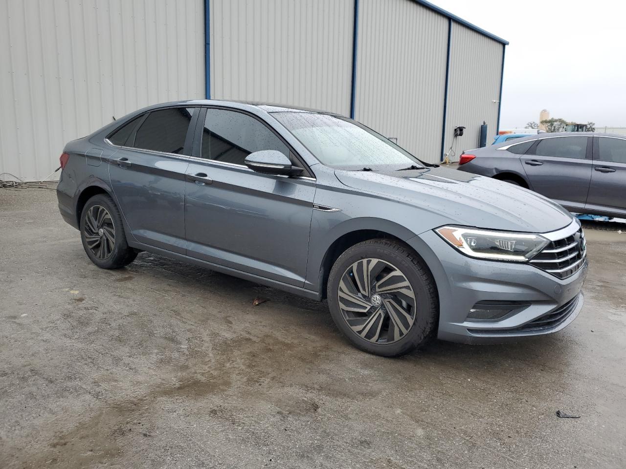 2019 Volkswagen Jetta VIN 3VWGB7BU8KM201806 Copart auction photo, rear end / all over damage thumbnail 4