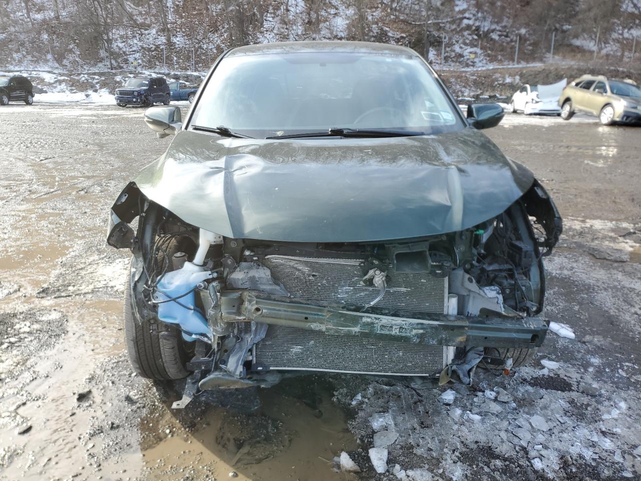 2018 Honda HR-V VIN 3CZRU6H59JM719268 Copart auction photo, front end damage thumbnail 5