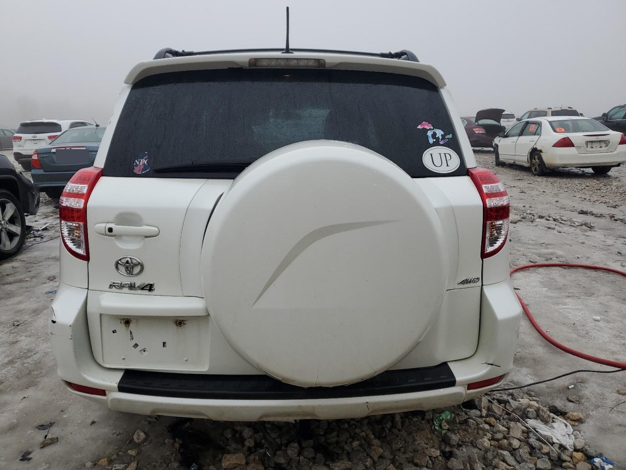 2011 Toyota RAV 4 VIN 2T3DF4DV1BW106761 Copart auction photo, front end damage thumbnail 6