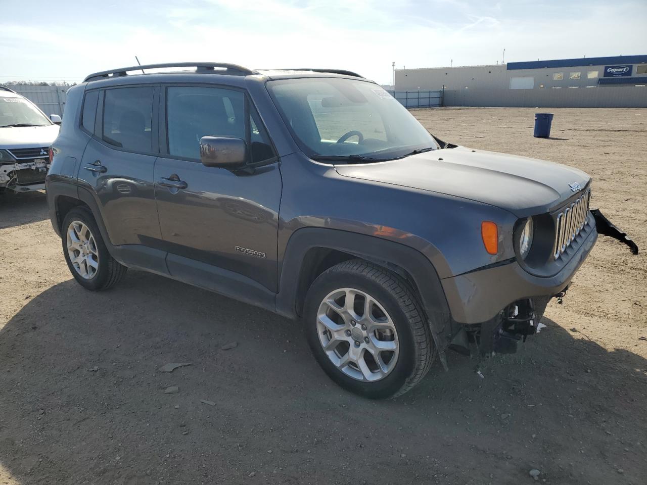 2017 Jeep Renegade VIN ZACCJABBXHPE80665 Copart auction photo, front end damage thumbnail 4