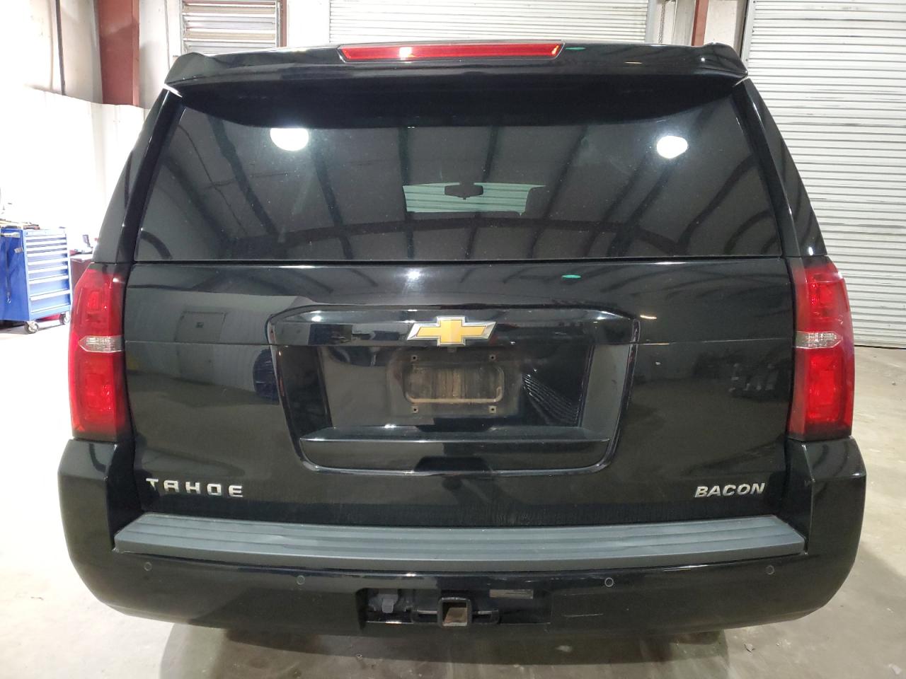 2019 Chevrolet Tahoe VIN 1GNSCAKC8KR287218 Copart auction photo, front end / side damage thumbnail 6