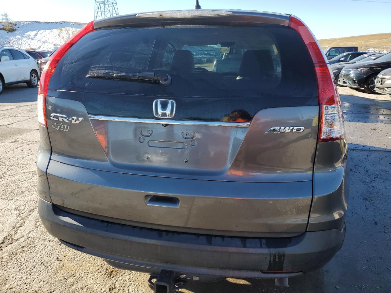 2013 Honda CR-V VIN 2HKRM4H55DH685382 Copart auction photo, hail damage thumbnail 6