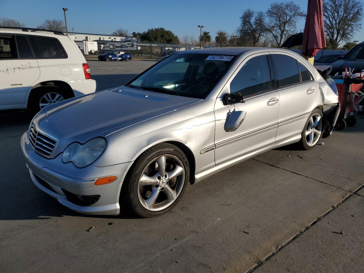 2005 Mercedes-Benz C-klasse VIN WDBRF40J25F719016