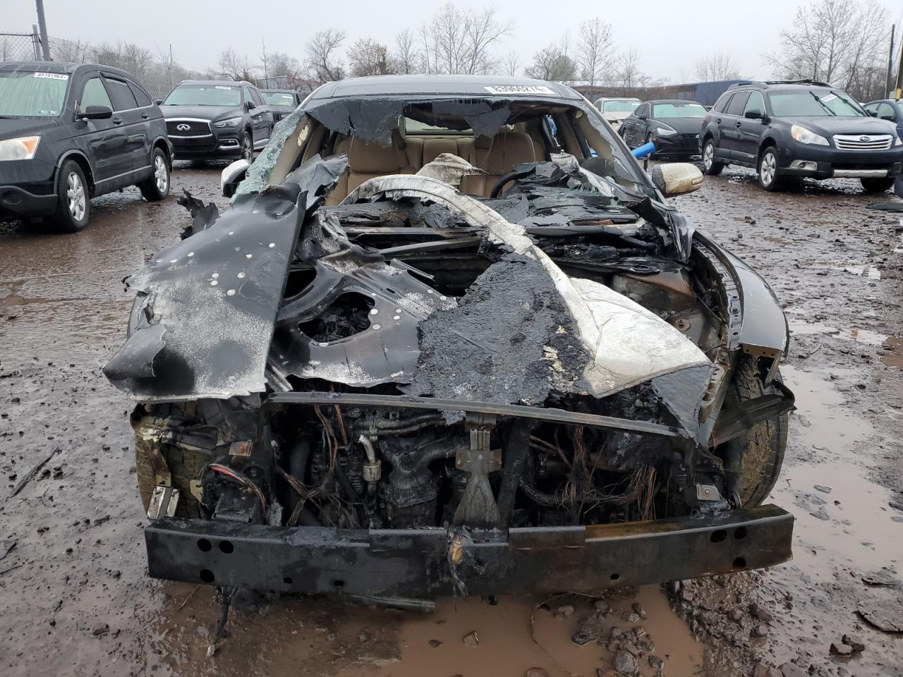 2010 Nissan Maxima VIN 1N4AA5AP3AC800923 Copart auction photo, burn damage thumbnail 5
