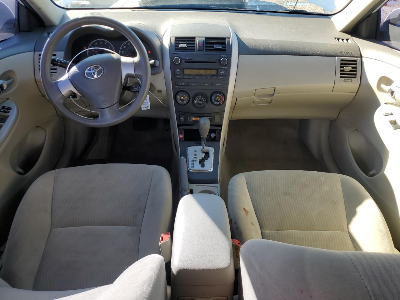 2010 Toyota Corolla VIN 2T1BU4EE8AC535545 Copart auction photo, front end / side damage thumbnail 8