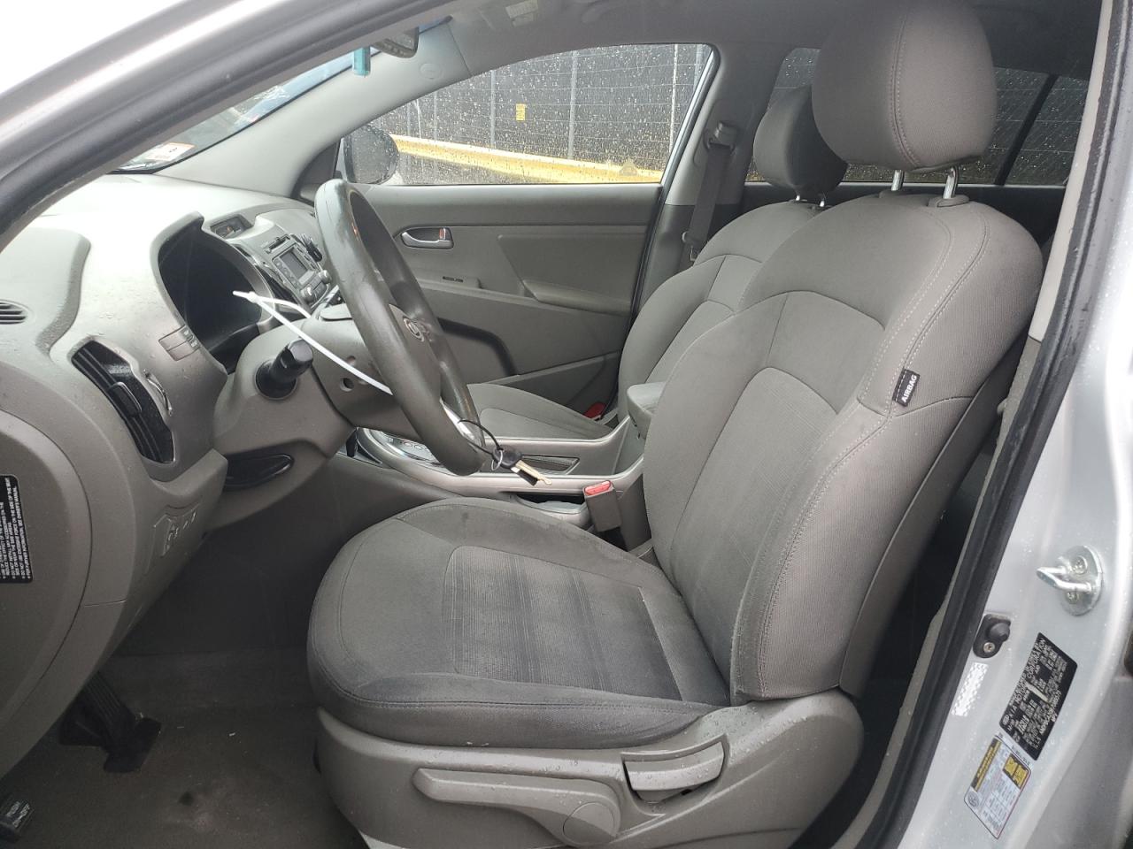2011 KIA Sportage VIN KNDPBCA20B7089573 Copart auction photo, mechanical damage thumbnail 7