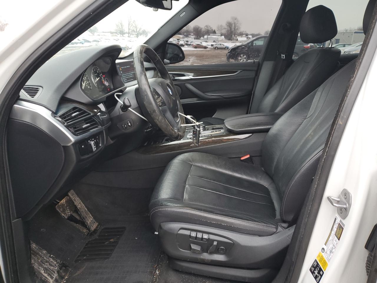2017 BMW X5 VIN 5UXKR0C3XH0V77939 Copart auction photo, rear end / side damage thumbnail 7