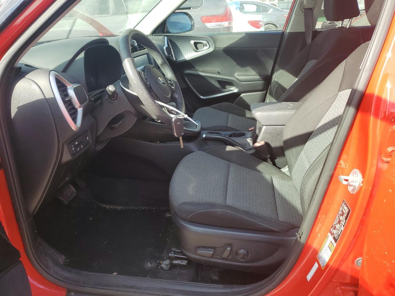 2021 KIA Soul VIN KNDJ23AU2M7764110 Copart auction photo, side damage thumbnail 7