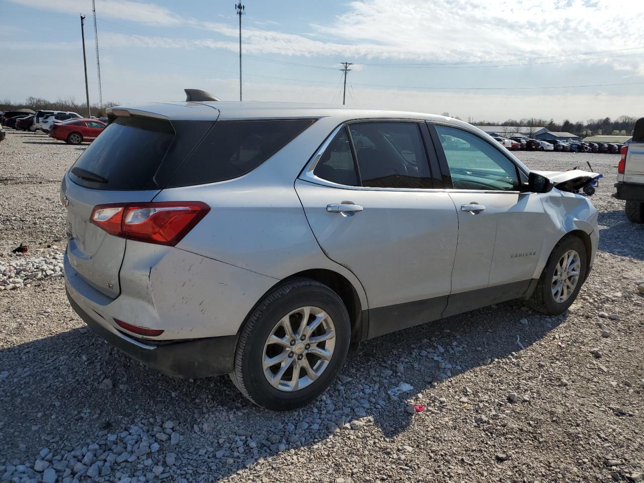 2020 Chevrolet Equinox VIN 2GNAXKEV1L6187512 Copart auction photo, front end damage thumbnail 3