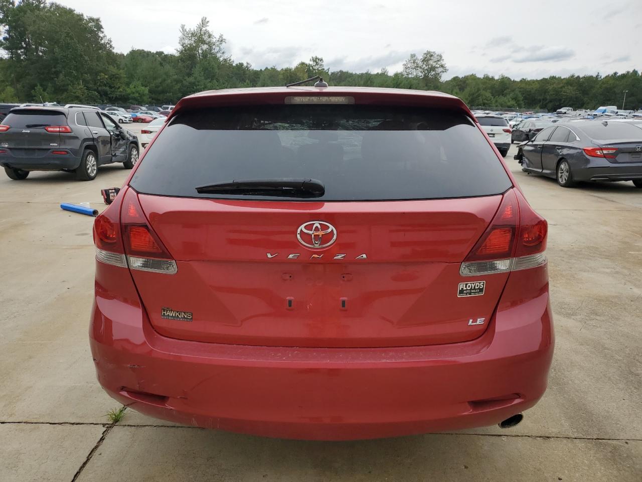 2013 Toyota Venza VIN 4T3ZA3BBXDU073205 Copart auction photo, rollover damage thumbnail 6