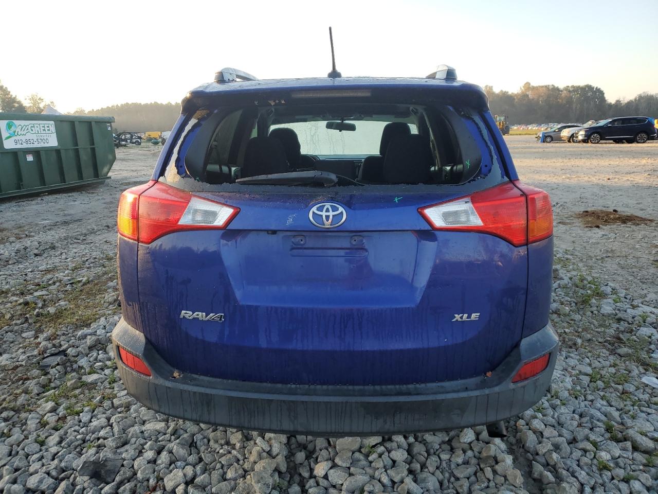 2015 Toyota RAV 4 VIN 2T3WFREV2FW190681 Copart auction photo, rear end damage thumbnail 6