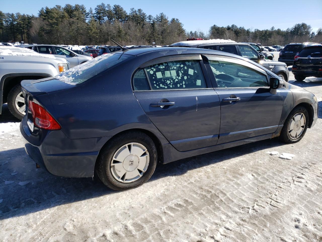 2008 Honda Civic VIN JHMFA36298S019081 Copart auction photo, normal wear / minor dent/scratches damage thumbnail 3