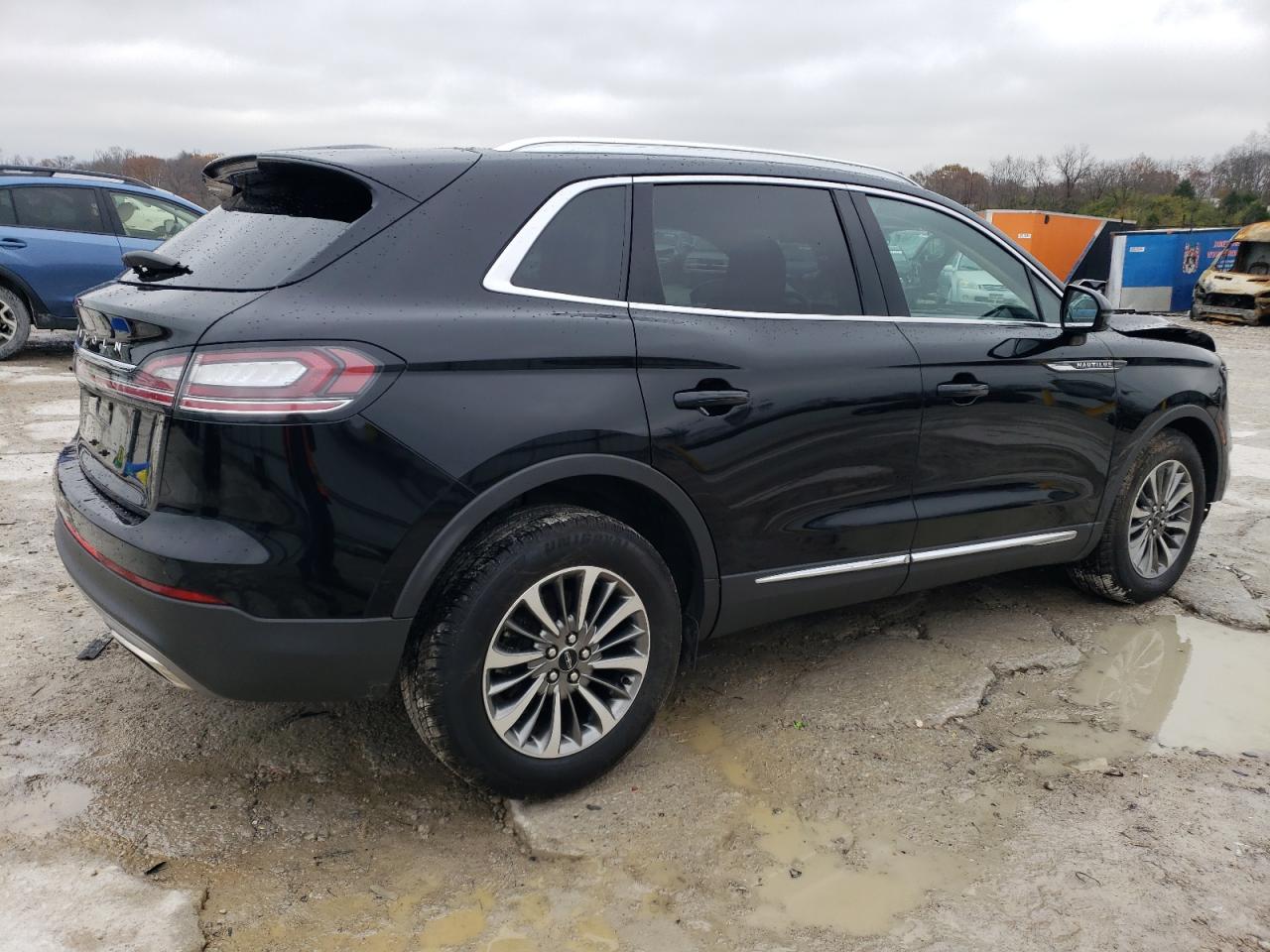 2021 Lincoln Nautilus VIN 2LMPJ6K92MBL01707 Copart auction photo, all over damage thumbnail 3
