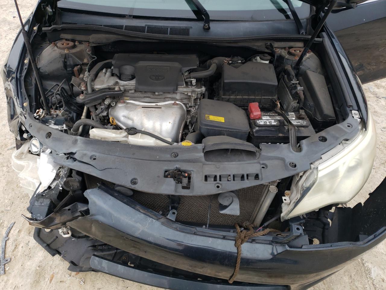 2012 Toyota Camry VIN 4T4BF1FK4CR215823 Copart auction photo, front end / side damage thumbnail 13