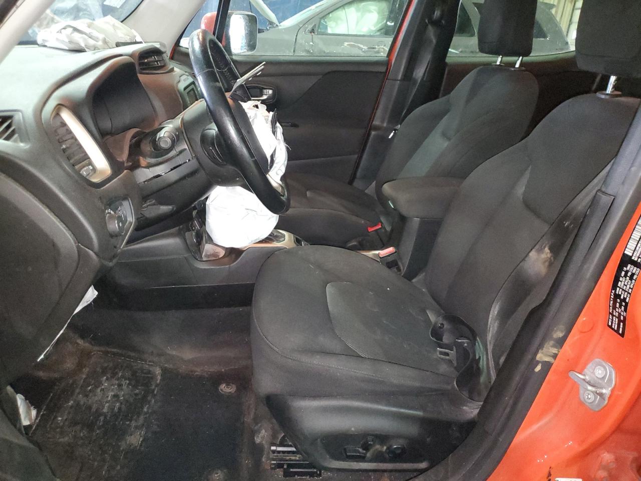 2017 Jeep Renegade VIN ZACCJBBBXHPF35928 Copart auction photo, front end / side damage thumbnail 7