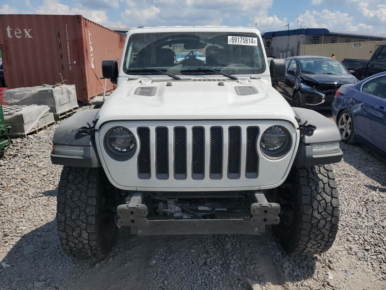 2018 Jeep Wrangler VIN 1C4HJXFN0JW148109 Copart auction photo, rear end damage thumbnail 5