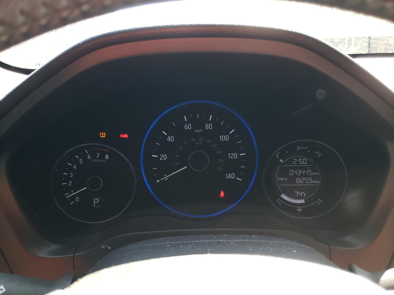 2020 Honda HR-V VIN 3CZRU6H10LM729056 Copart auction photo, rear end damage thumbnail 9
