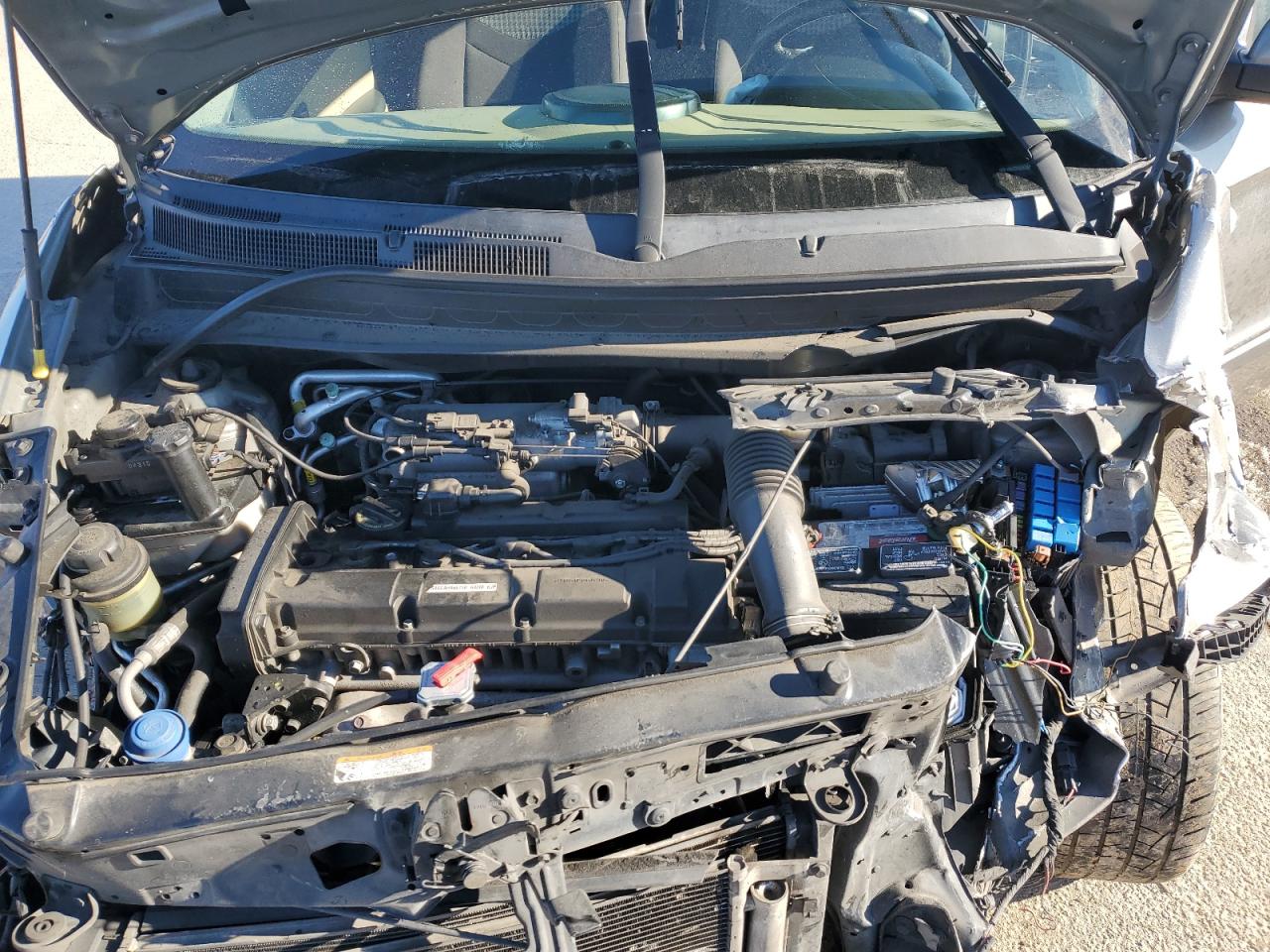 2010 KIA Soul VIN KNDJT2A25A7160259 Copart auction photo, all over damage thumbnail 14