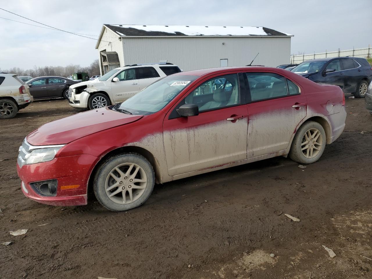 2010 Ford Fusion VIN 3FAHP0GA7AR250582