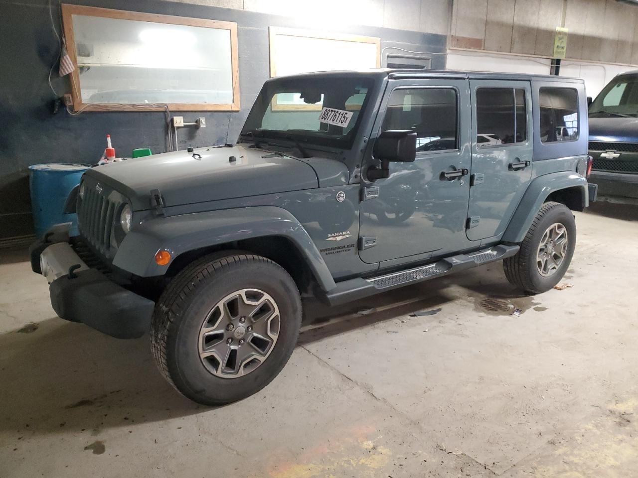 2015 Jeep Wrangler VIN 1C4BJWEG2FL668792