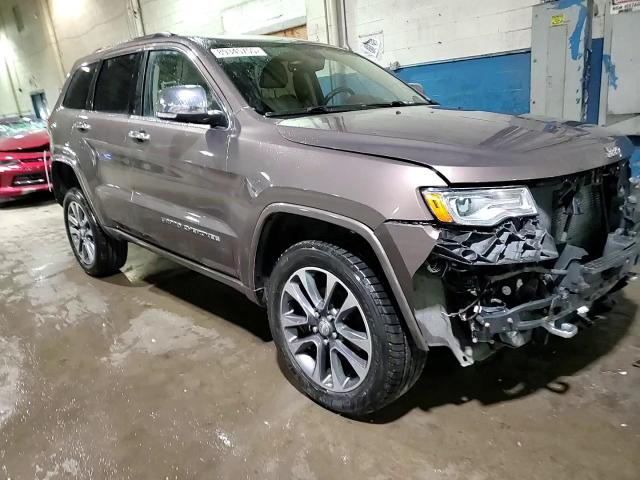 2017 Jeep Grand Cherokee VIN 1C4RJFCG5HC816065 Copart auction photo, front end / side damage thumbnail 15