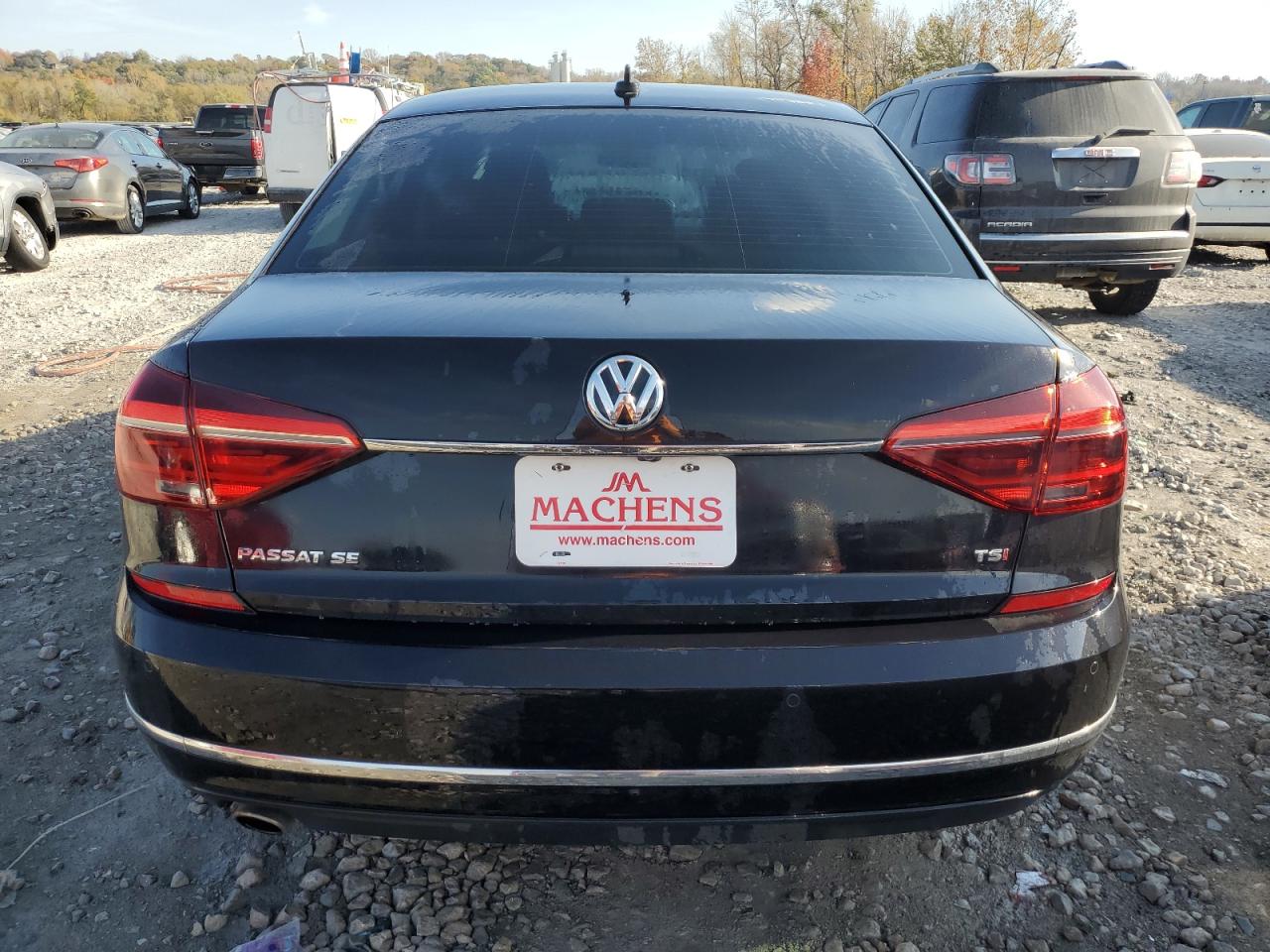 2017 Volkswagen Passat VIN 1VWGT7A33HC076116 Copart auction photo, side / front end damage thumbnail 6