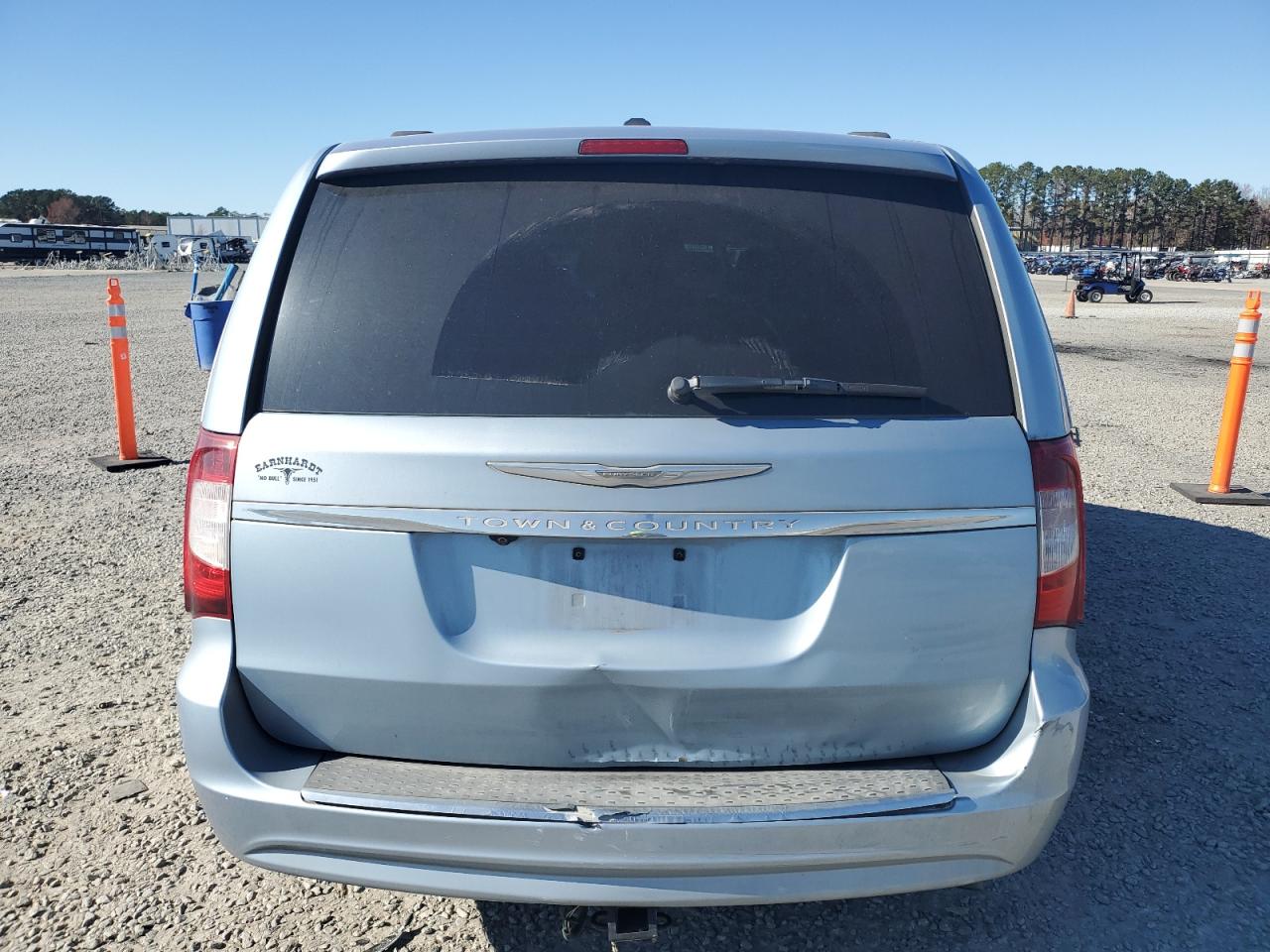 2013 Chrysler Town & Country VIN 2C4RC1BG6DR769502 Copart auction photo, front end / rear end damage thumbnail 6