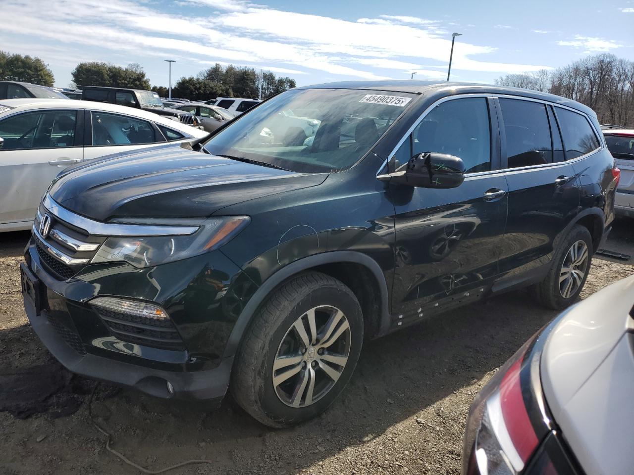 2016 Honda Pilot VIN 5FNYF6H77GB077417