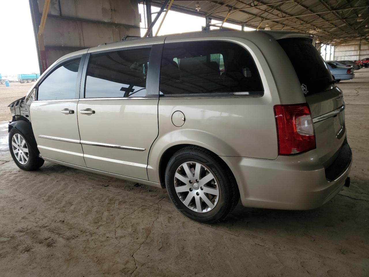 2015 Chrysler Town & Country VIN 2C4RC1BG0FR602510 Copart auction photo, front end damage thumbnail 2