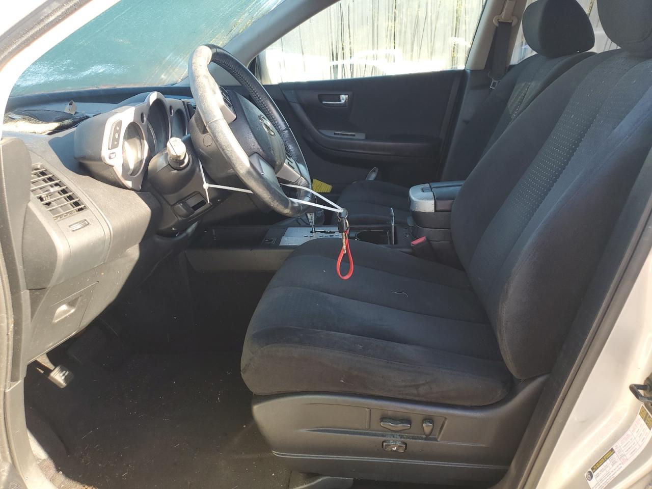 2007 Nissan Murano VIN JN8AZ08T97W509038 Copart auction photo, water/flood damage thumbnail 7