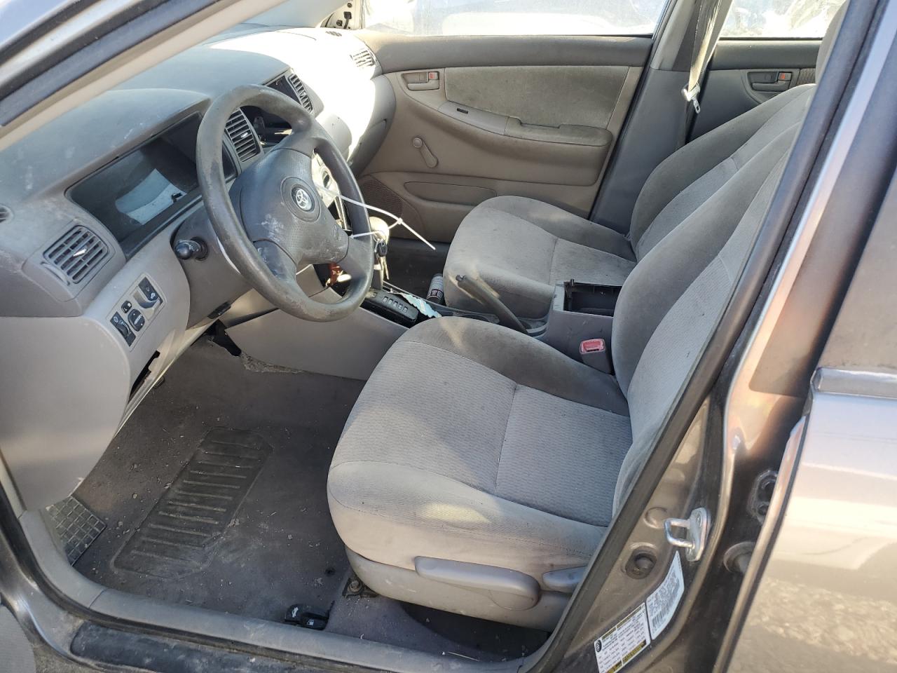 2006 Toyota Corolla VIN 1NXBR32E26Z593821 Copart auction photo, all over damage thumbnail 7