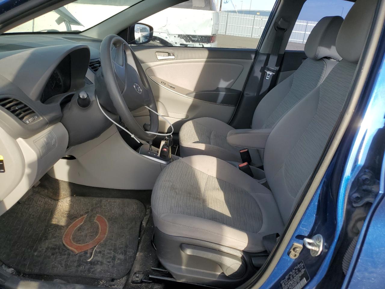 2017 Hyundai Accent VIN KMHCT4AE5HU203861 Copart auction photo, front end damage thumbnail 7