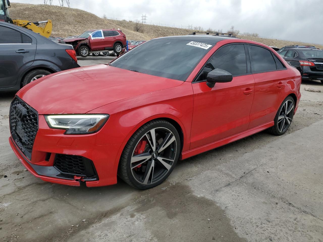 2019 Audi RS3 VIN WUABWGFF2KA906727 - Copart auction photo