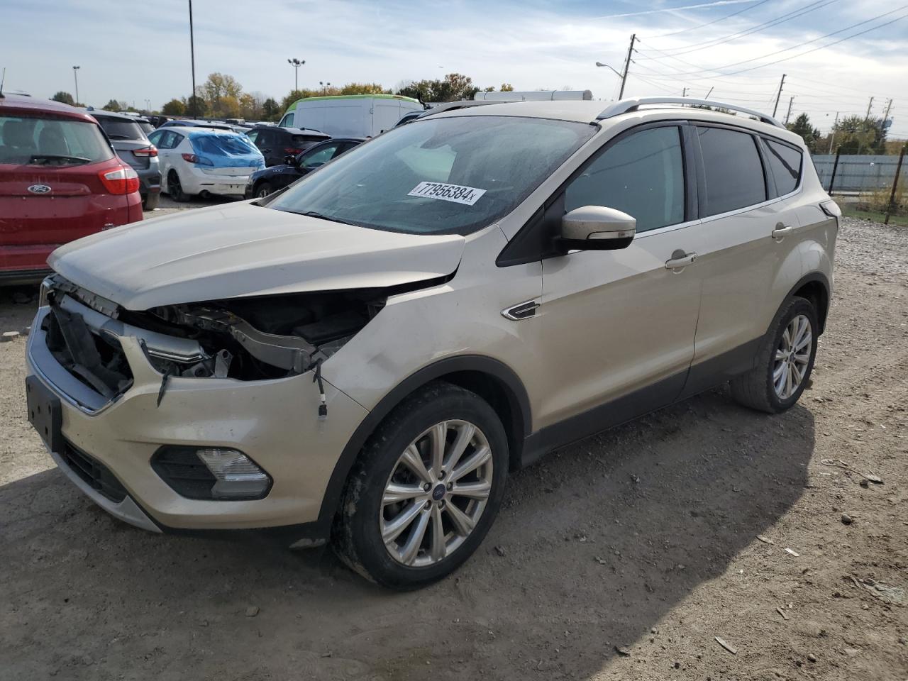 2017 Ford Escape VIN 1FMCU9JD9HUD57457