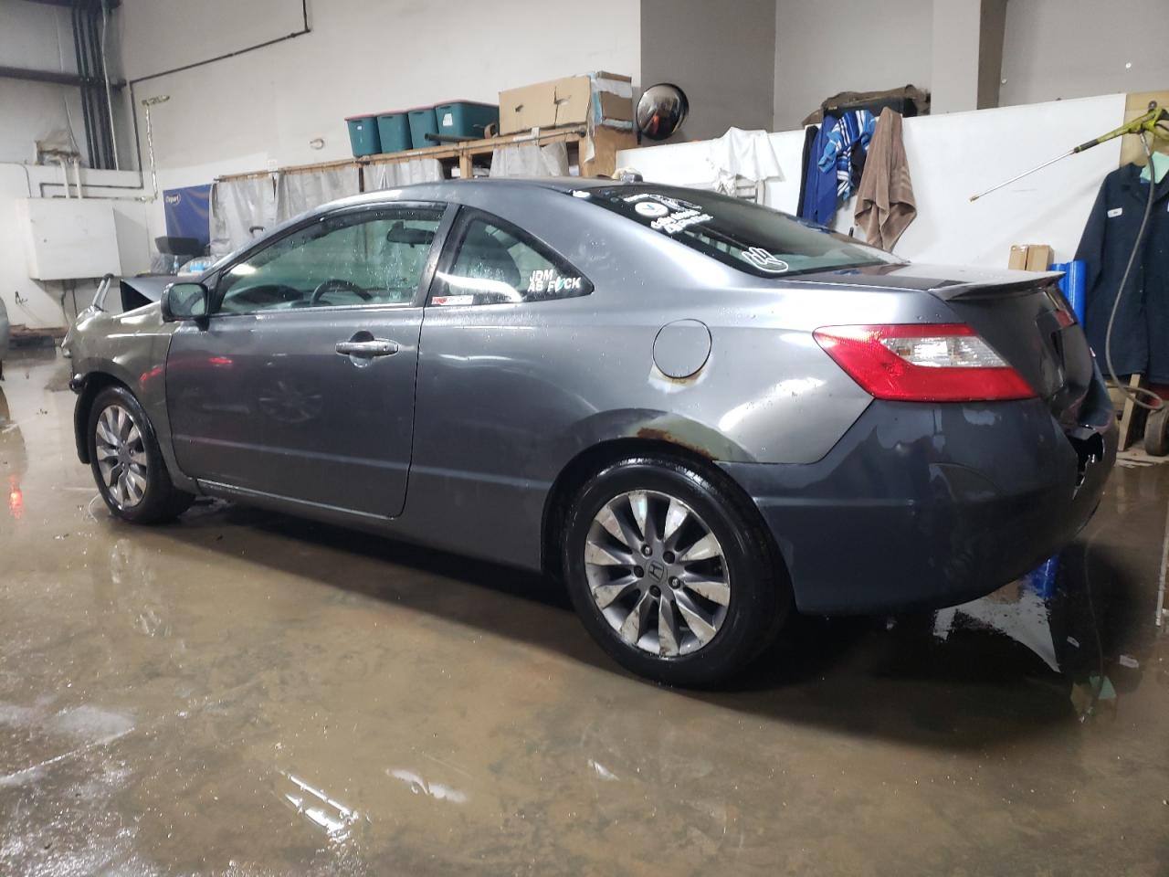 2009 Honda Civic VIN 2HGFG12859H504617 Copart auction photo, front end damage thumbnail 2