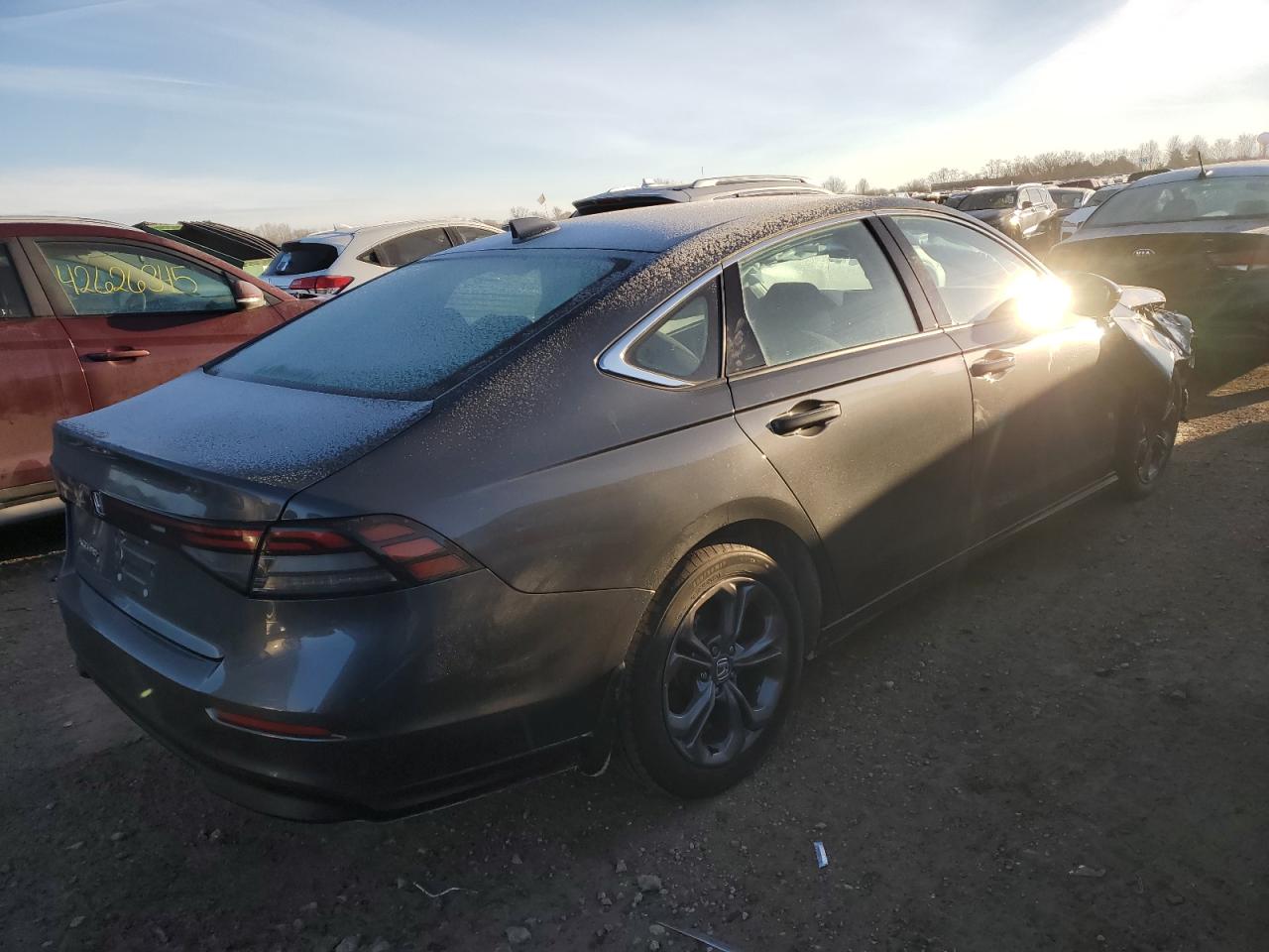 2024 Honda Accord VIN 1HGCY1F32RA042496 Copart auction photo, front end / mechanical damage thumbnail 3