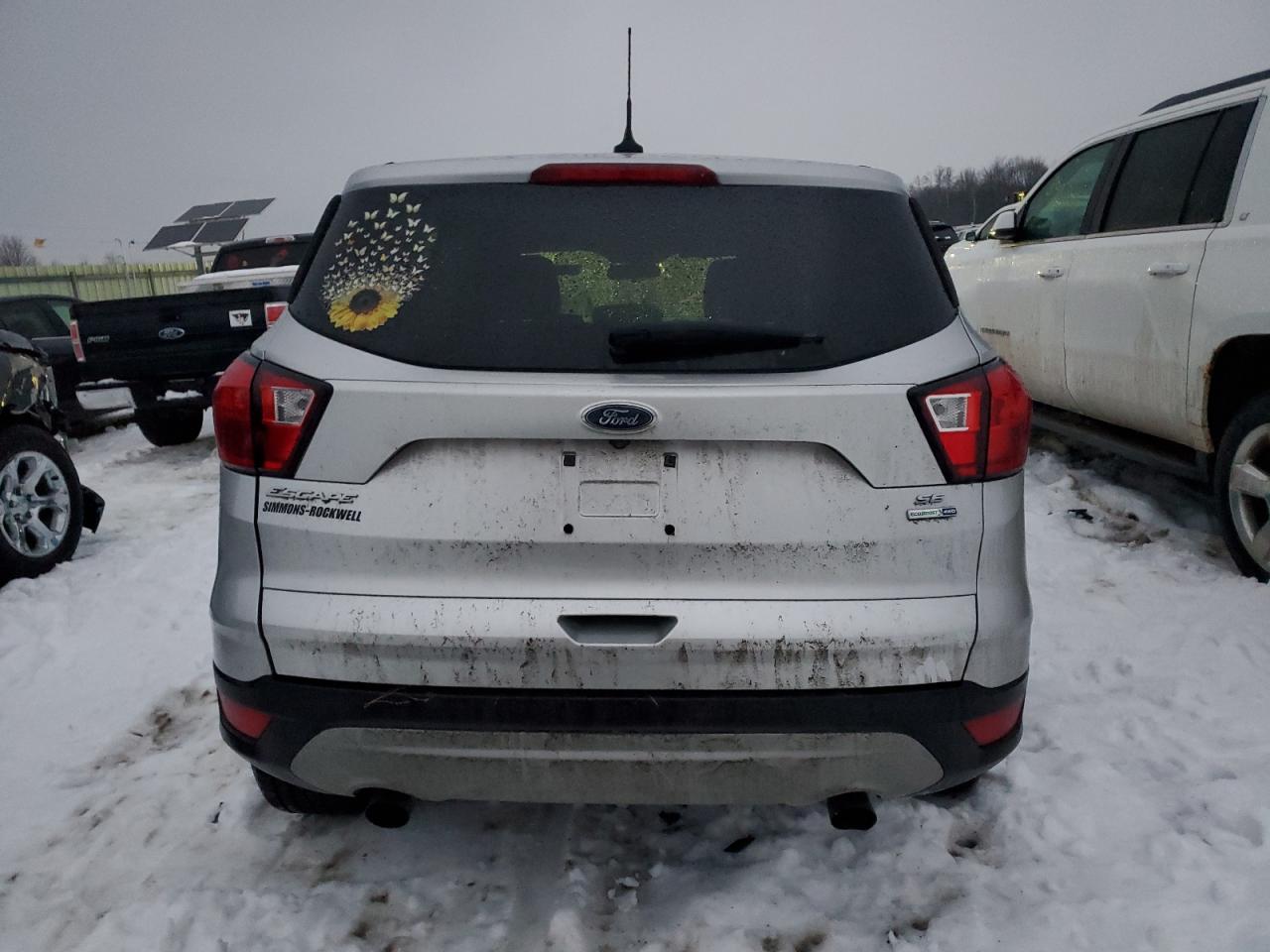 2019 Ford Escape VIN 1FMCU9GD7KUB54761 Copart auction photo, front end / undercarriage damage thumbnail 6